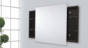 mirrors & storage